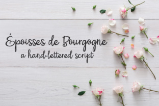 PN Époisses De Bourgogne: A Script Font for Editorial Design